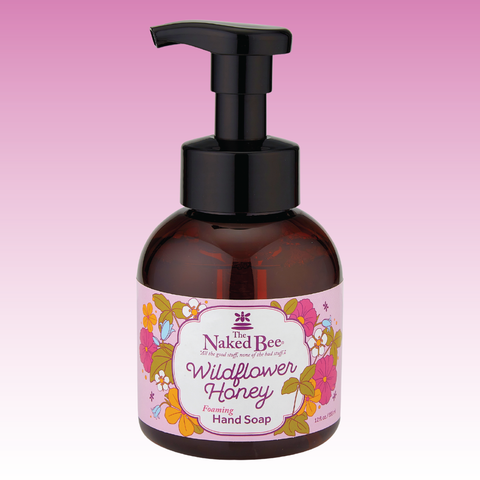 12 oz. Wildflower Honey Foaming Hand Soap - The Naked Bee
