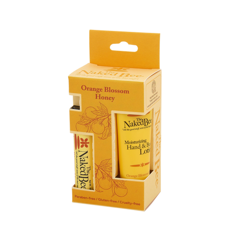 Contemporary Orange Blossom Honey Pocket Pack - The Naked Bee