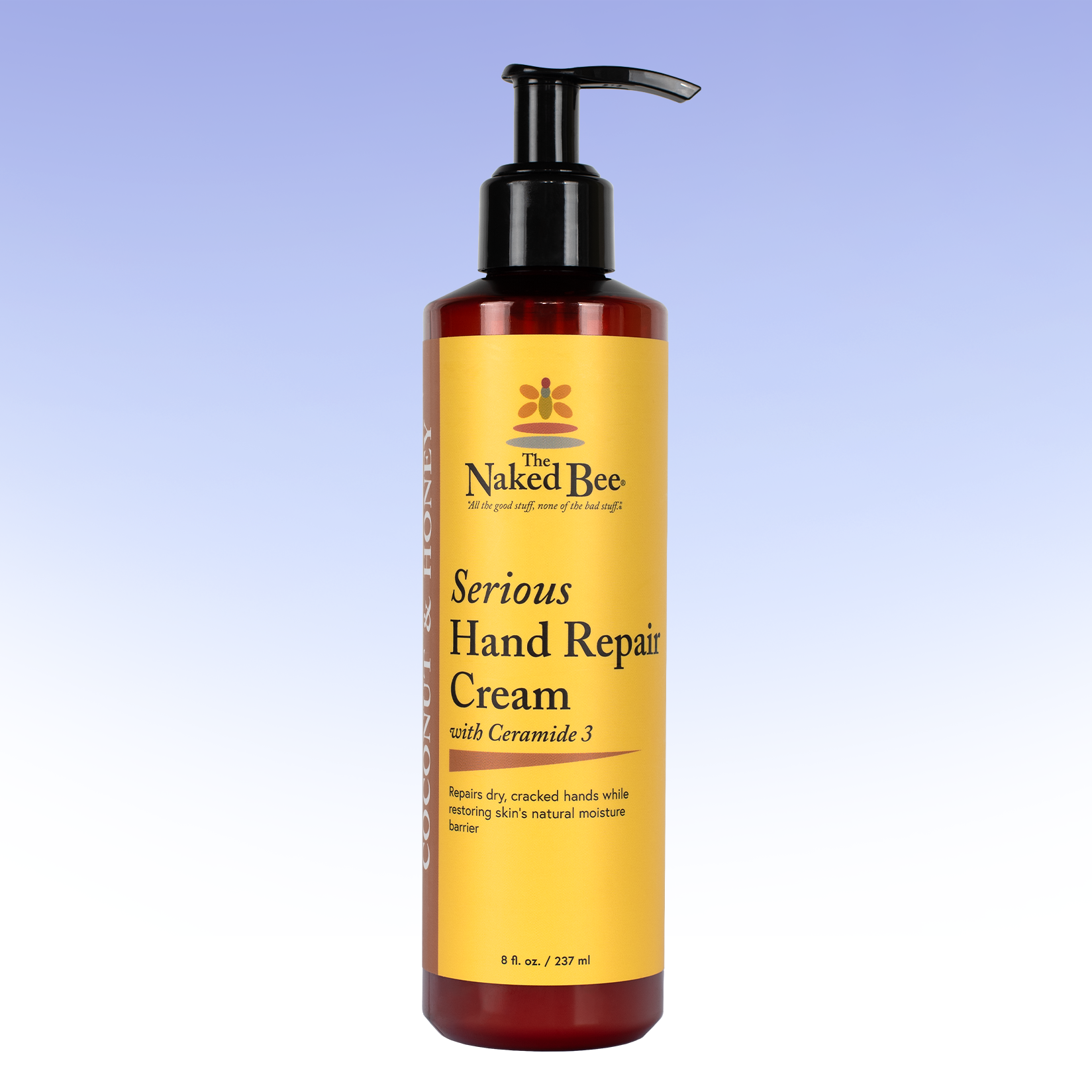 8 oz. Coconut & Honey Serious Hand Repair Cream - The Naked Bee