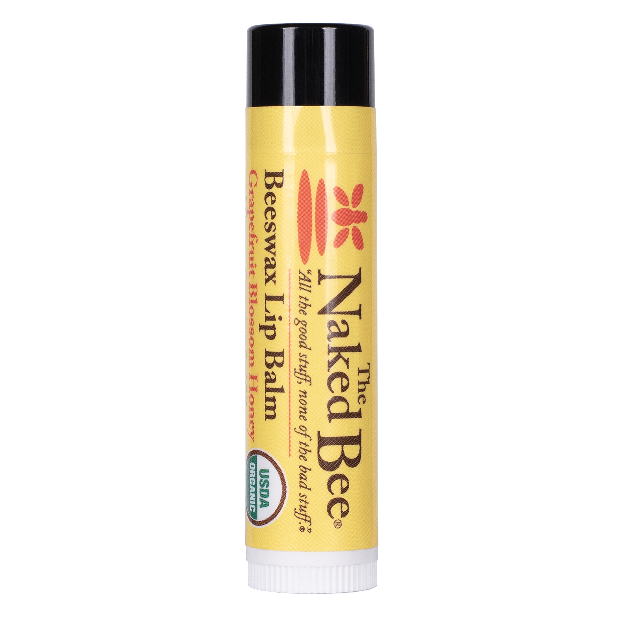 Organic Grapefruit Blossom Honey Lip Balm - The Naked Bee