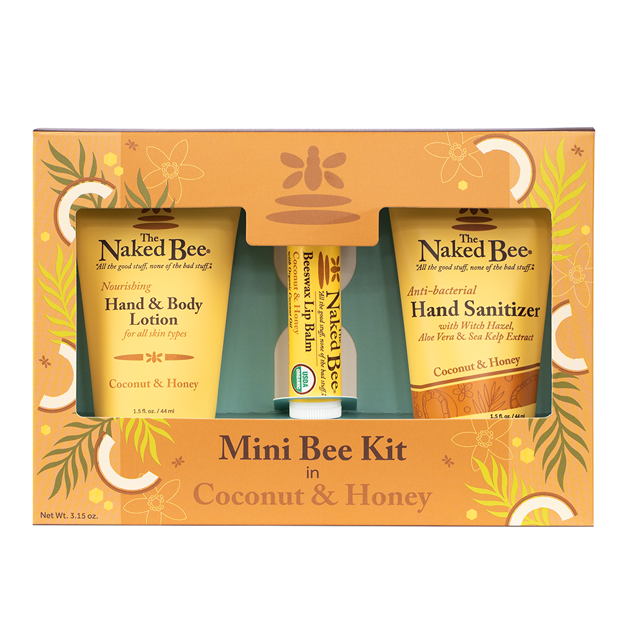 Coconut & Honey Mini Bee Kit – The Naked Bee