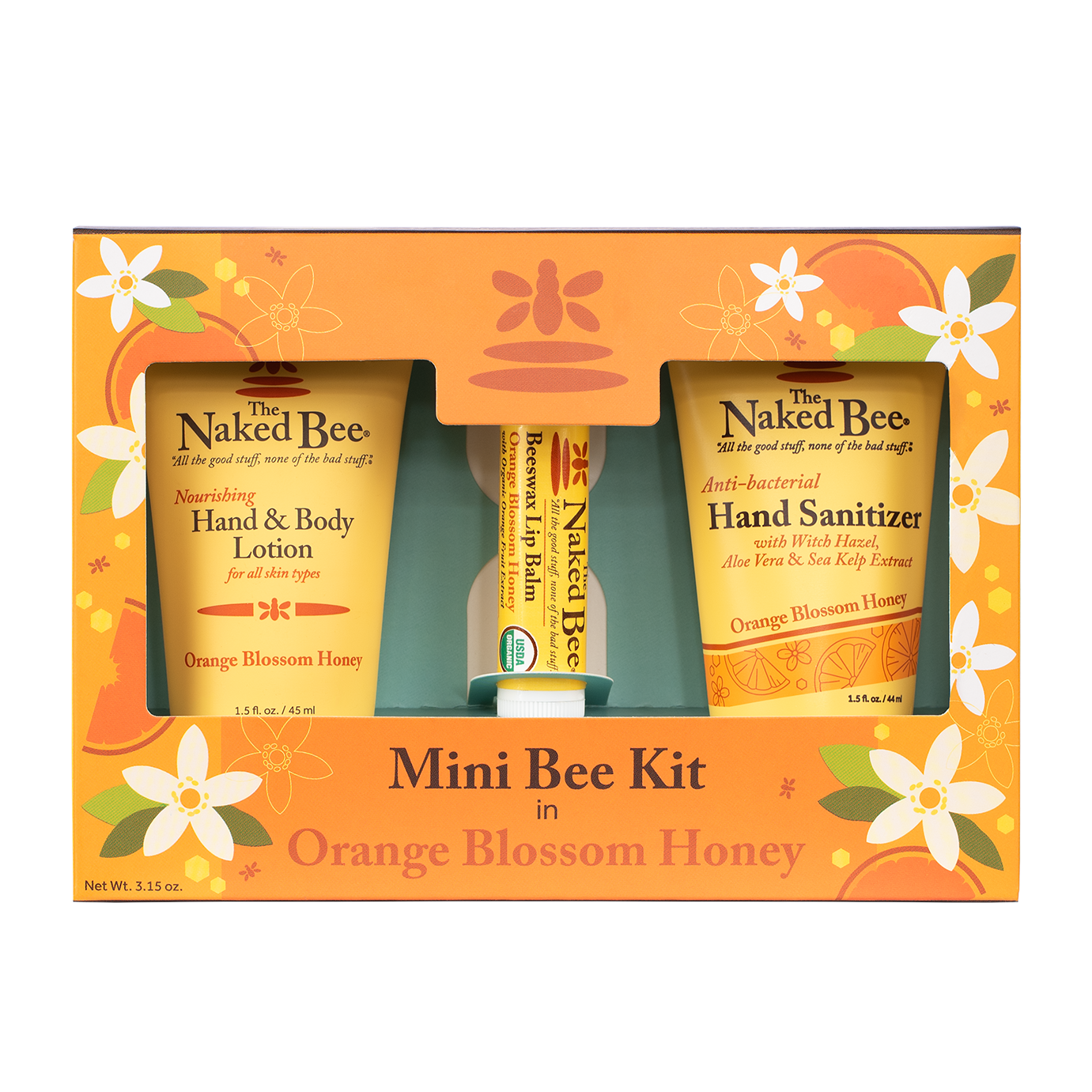 Orange Blossom Honey Mini Bee Kit – The Naked Bee