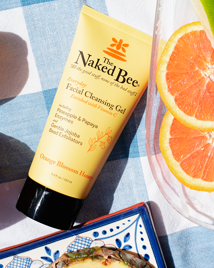 5.5 oz. Orange Blossom Honey Everyday Facial Cleansing Gel - The