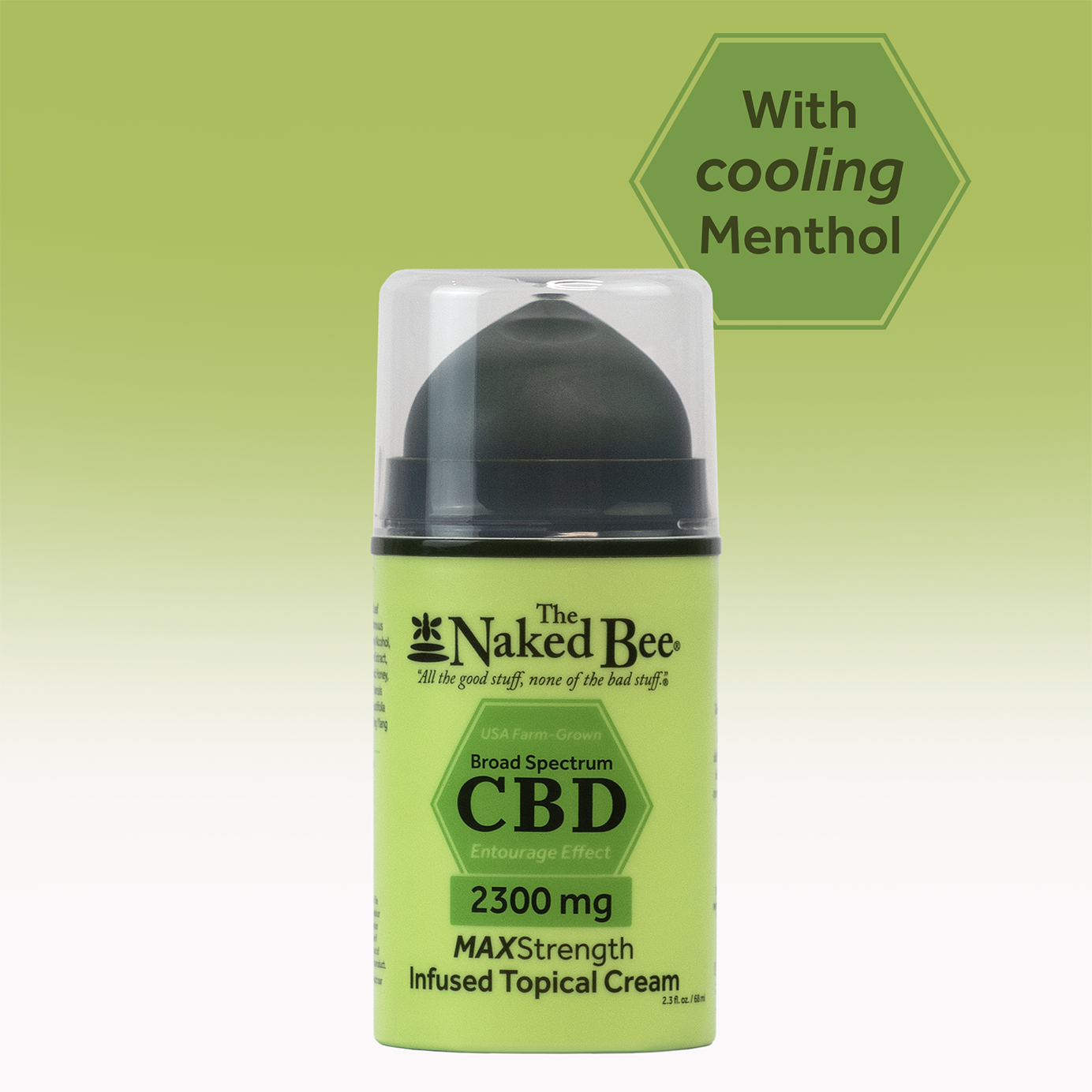 2.3 oz. 2300mg Broad Spectrum CBD MAXStrength Infused Topical