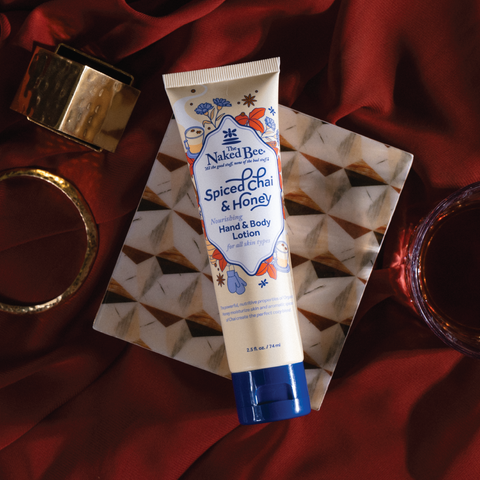 2.5 oz. Spiced Chai & Honey Hand & Body Lotion - The Naked Bee