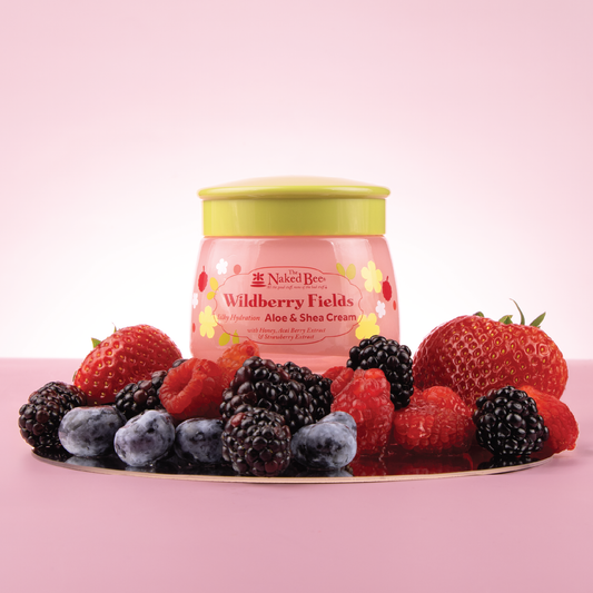 4.4 oz. Wildberry Fields Aloe & Shea Cloud Cream - The Naked Bee