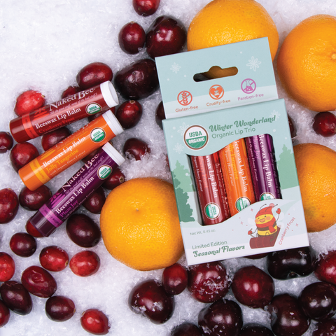 Winter Wonderland Organic Lip Trio