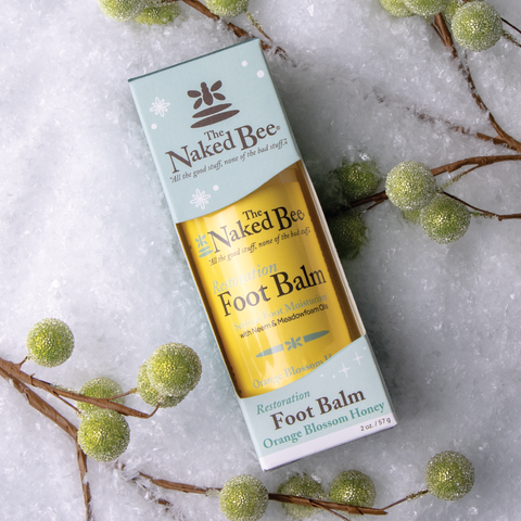 Winter Wonderland Orange Blossom Honey Foot Balm