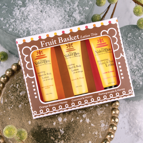 Holiday Fruit Basket Lotion Trio
