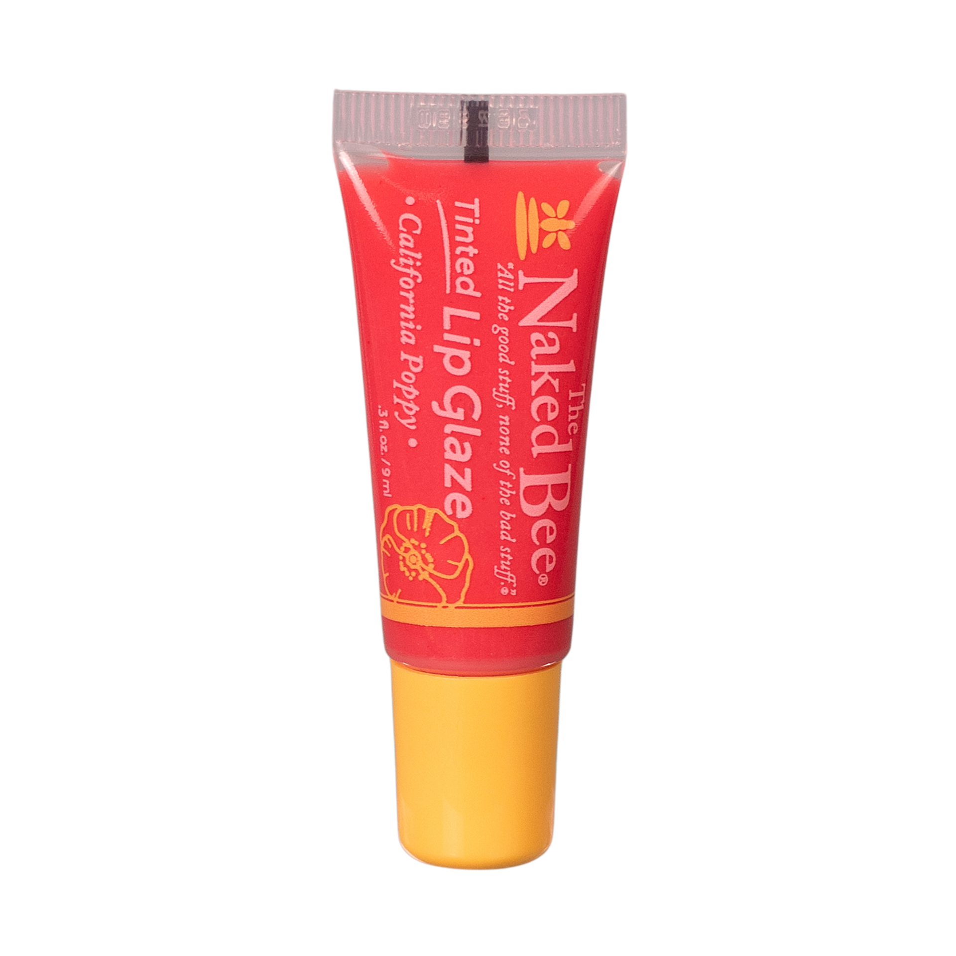 California Poppy Tinted Lip Glaze – The Naked Bee