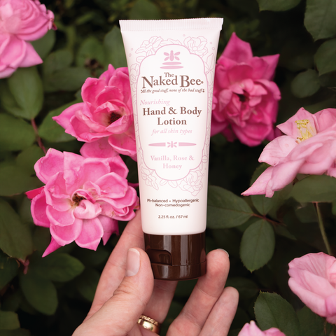 Vanilla, Rose & Honey Garden Getaway Trio - The Naked Bee