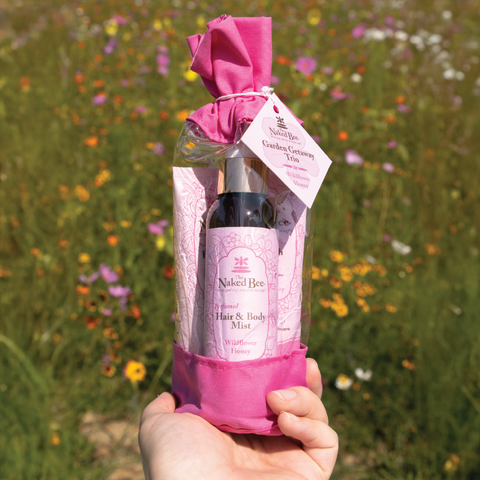 Wildflower Honey Garden Getaway Trio - The Naked Bee