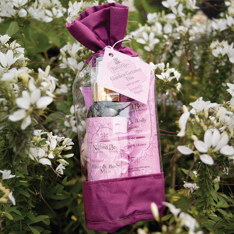 Jasmine & Honey Garden Getaway Trio - The Naked Bee