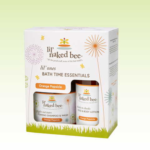 Lil' Ones Bath Time Gift Set - The Naked Bee