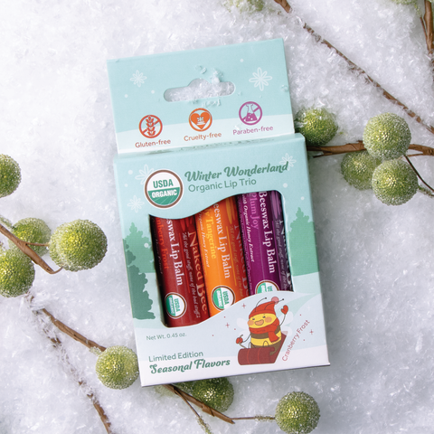 Winter Wonderland Organic Lip Trio