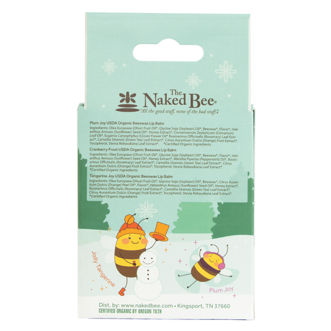 Winter Wonderland Organic Lip Trio