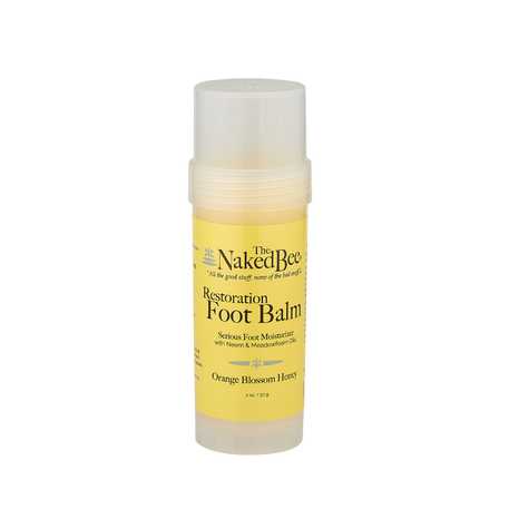 2 oz. Orange Blossom Honey Restoration Foot Balm - The Naked Bee