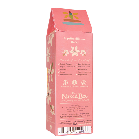 Classic Grapefruit & Honey Gift Collection - The Naked Bee