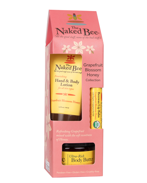Classic Grapefruit & Honey Gift Collection - The Naked Bee