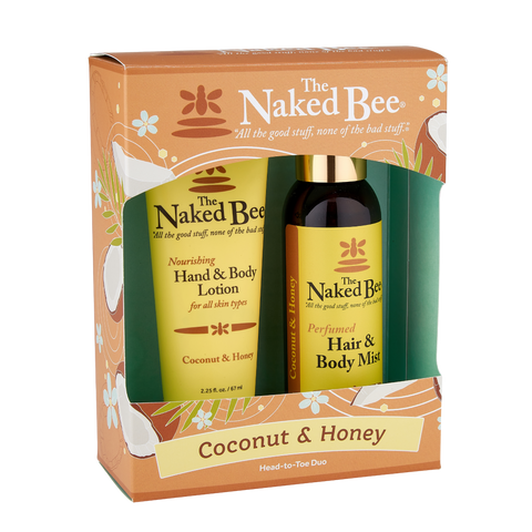 Coconut & Honey Head-to-Toe Duo Gift Set