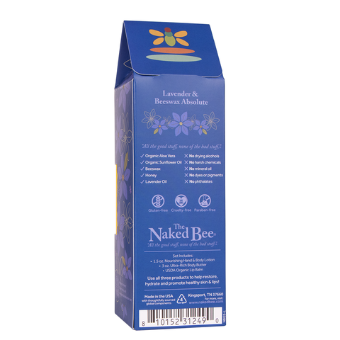 Classic Lavender & Beeswax Absolute Gift Collection - The Naked Bee