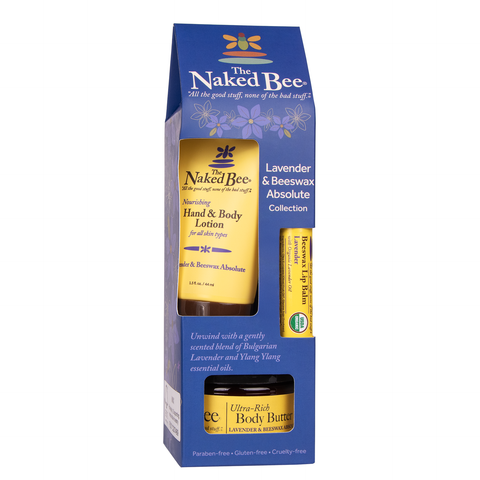 Classic Lavender & Beeswax Absolute Gift Collection - The Naked Bee
