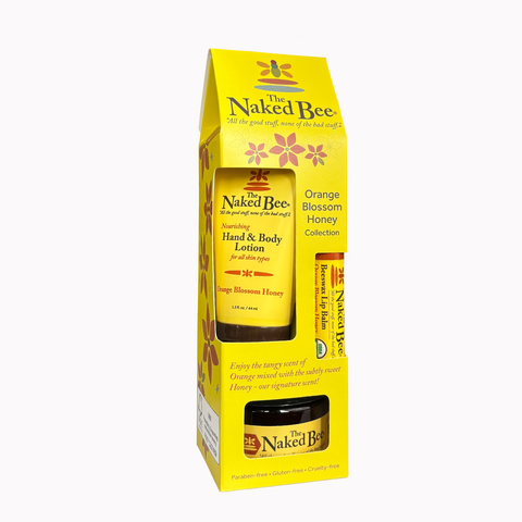 Classic Orange Blossom Honey Gift Collection - The Naked Bee