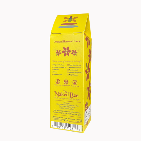 Classic Orange Blossom Honey Gift Collection - The Naked Bee