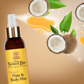 4 oz. Coconut & Honey Perfumed Hair & Body Mist - The Naked Bee