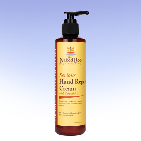8 oz. Orange Blossom Honey Serious Hand Repair Cream - The Naked Bee