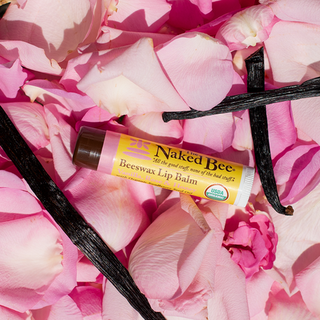 Vanilla, Rose & Honey USDA Organic Lip Balm