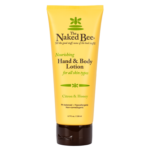 6.7 oz. Citron & Honey Hand & Body Lotion - The Naked Bee