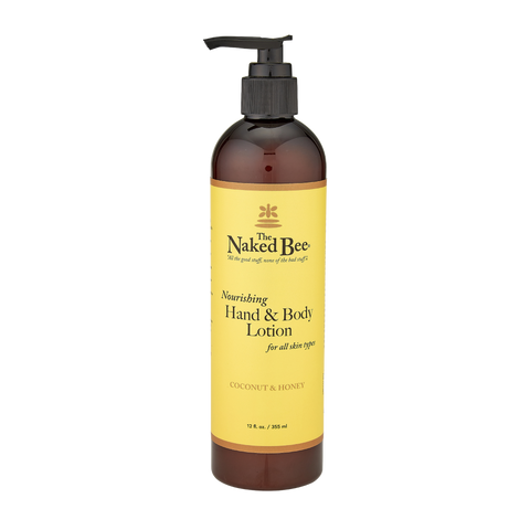 12 oz. Coconut & Honey Hand & Body Lotion