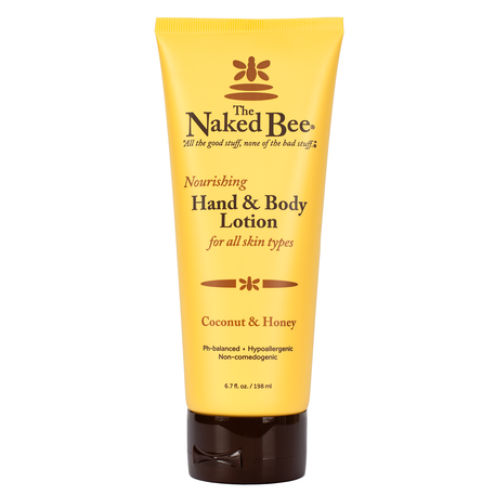6.7 oz. Coconut & Honey Hand & Body Lotion - The Naked Bee