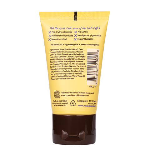 1.5 oz. Travel Lavender & Beeswax Absolute Lotion - The Naked Bee