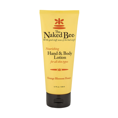 6.7 oz. Orange Blossom Honey Hand & Body Lotion - The Naked Bee