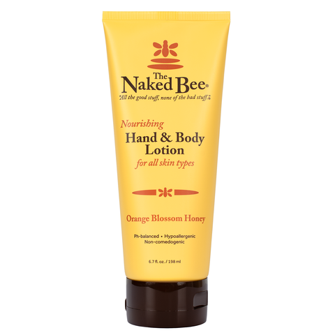 6.7 oz. Orange Blossom Honey Hand & Body Lotion - The Naked Bee