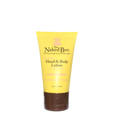 1.5 oz. Vanilla, Rose & Honey Hand & Body Lotion - The Naked Bee