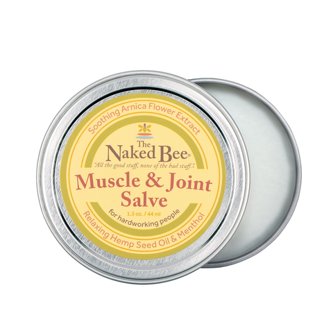 1.5 oz. Muscle & Joint Salve - The Naked Bee