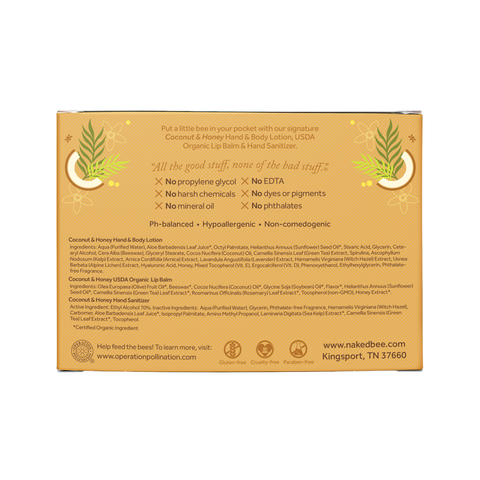 Coconut & Honey Mini Bee Kit