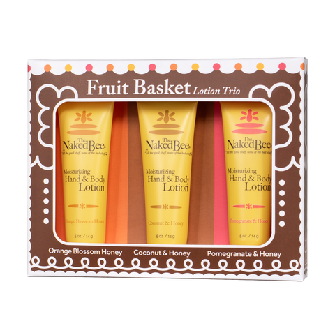 Holiday Fruit Basket Lotion Trio