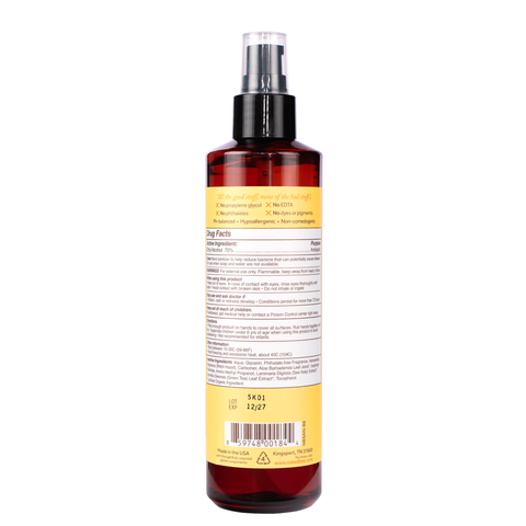 8 oz. Orange Blossom Honey Hand Sanitizer - The Naked Bee