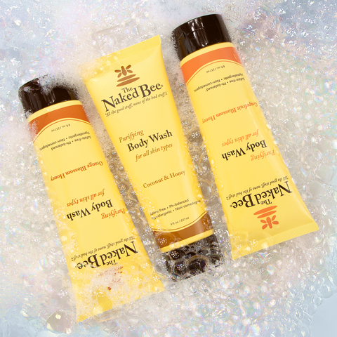 8 oz. Coconut & Honey Purifying Body Wash