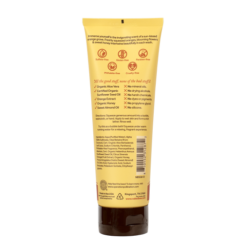 8 oz. Orange Blossom Honey Purifying Body Wash