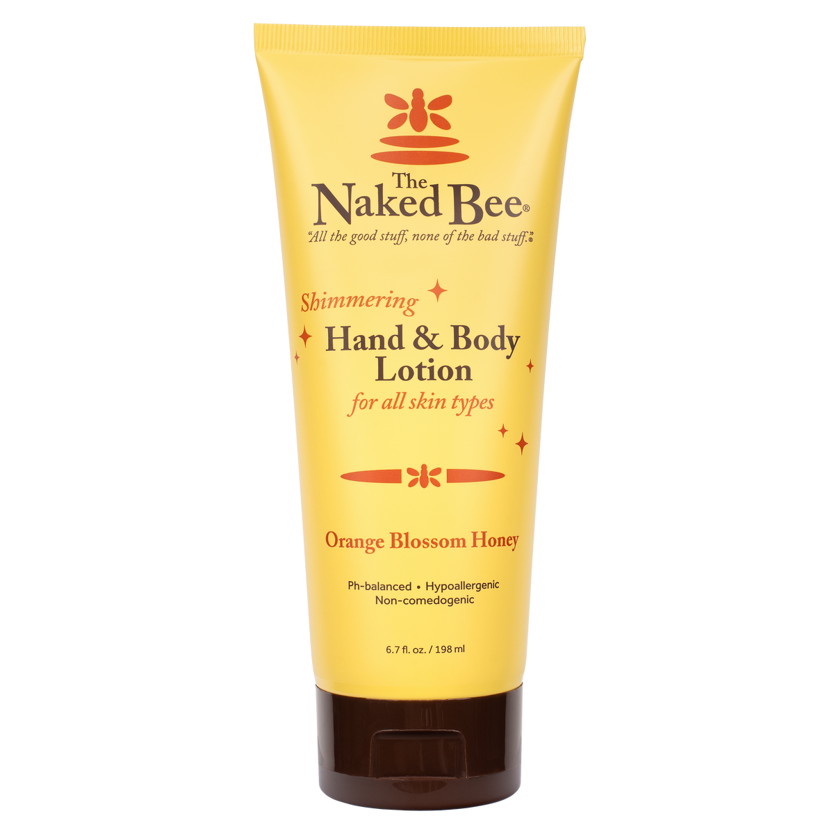 6.7 oz. Orange Blossom Honey Shimmering Lotion - The Naked Bee