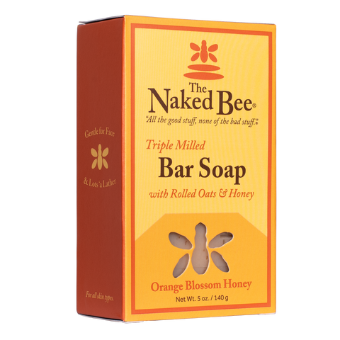 5 oz. Orange Blossom Honey Triple Milled Bar Soap