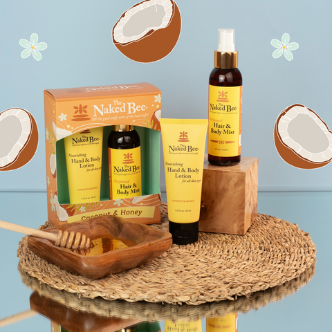 Coconut & Honey Head-to-Toe Duo Gift Set