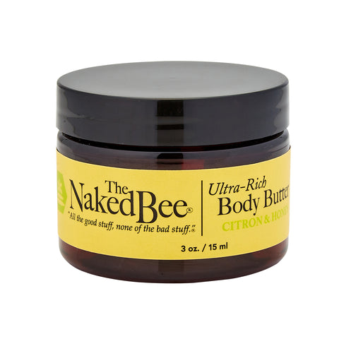 3 oz. Citron & Honey Ultra-Rich Body Butter - The Naked Bee