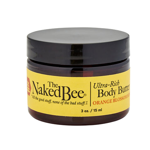 3 oz. Orange Blossom Honey Ultra-Rich Body Butter - The Naked Bee