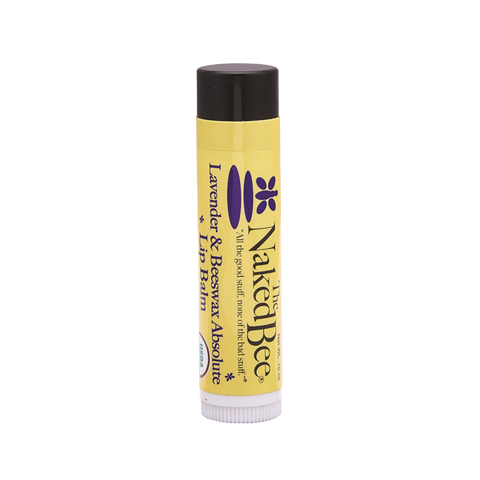 Lavender & Beeswax Absolute USDA Organic Lip Balm - The Naked Bee